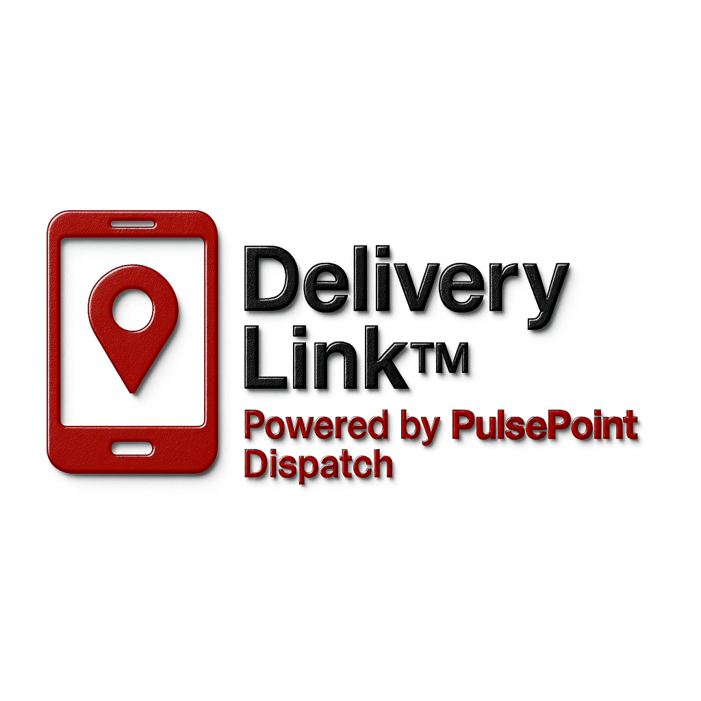 DeliveryLink — Powered by PulsePoint Dispatch